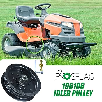 新品未使用　mite pepuramu chiffon tp Amazon.com : POSFLAG 532196106 Husqvarna Idler Pulley